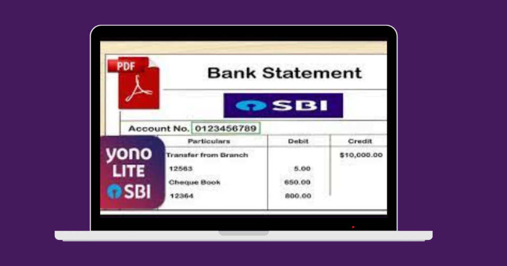 Sbi Bank Statement : ऐसे निकाले ऑनलाइन 1 मिनट में 