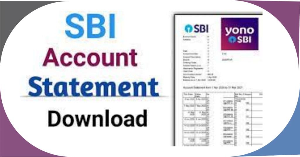 Sbi Bank Statement : ऐसे निकाले ऑनलाइन 1 मिनट में 